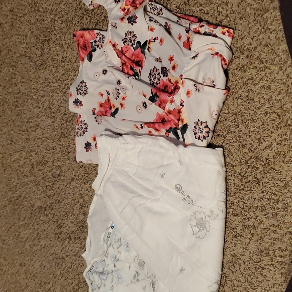 Justice girls dress and skirt